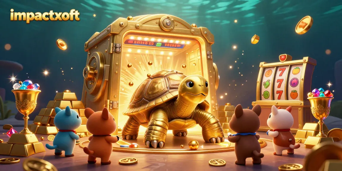 Experience the excitement of impactxoft with thrilling slot themes in this vibrant casino scene.