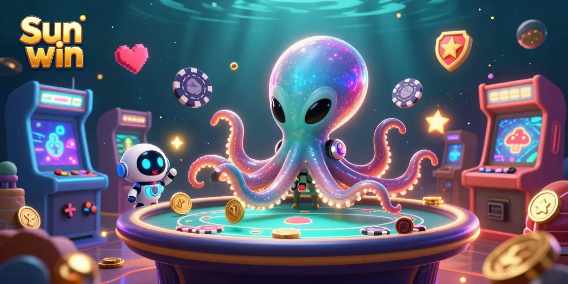 Sun win offers thrilling alien-themed poker gameplay with exciting features and vibrant graphics.
