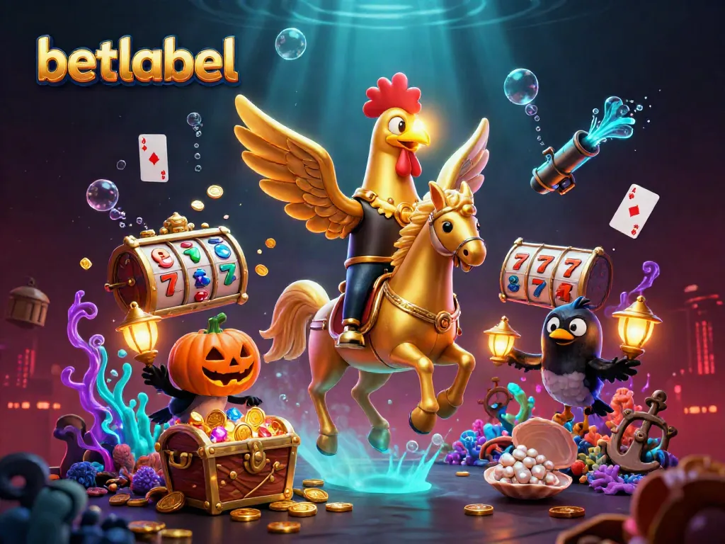 Experience the thrilling world of betlabel casino with vibrant 3D characters and dynamic gaming elements.