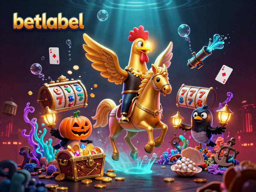 Experience the thrilling world of betlabel casino with vibrant 3D characters and dynamic gaming elements.